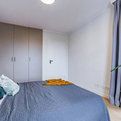 Аренда стильной 2-комнатной квартиры, 42 м², во Вроцлаве, Польша